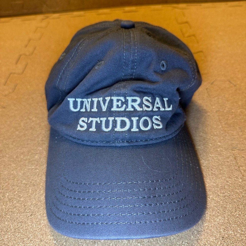 Universal Studios‎ Baseball Hat Unisex OSFM Blue Souvenir Embroidered Dad Cap